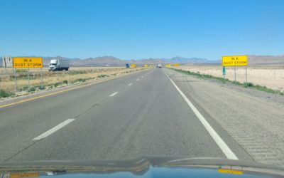 On the road : tornades !
